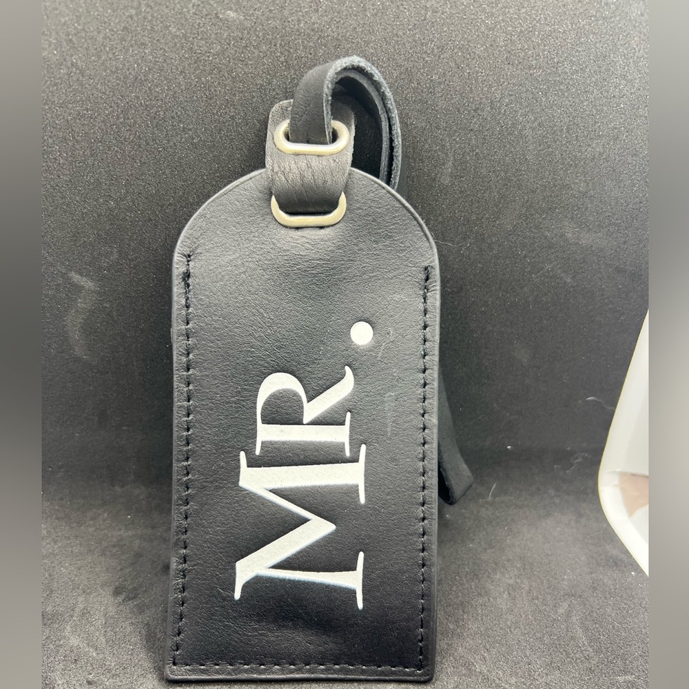 “MR” Luggage Tag